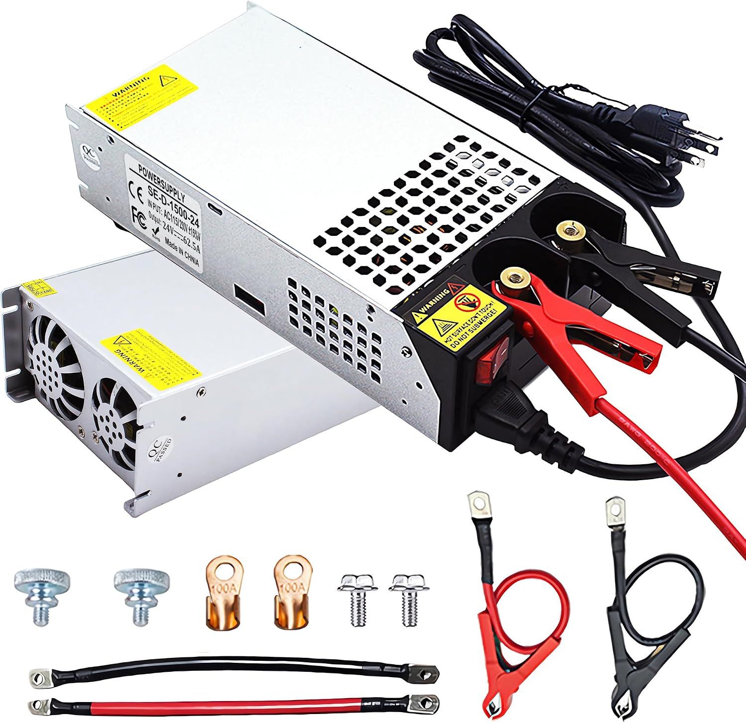 1500W AC to DC Converter 24V 62.5A Switching Power Supply