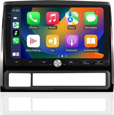 Toyota Tacoma 2005-2015 Screen 9 Inch Stereo CarPlay, Android &amp; Backup Camera