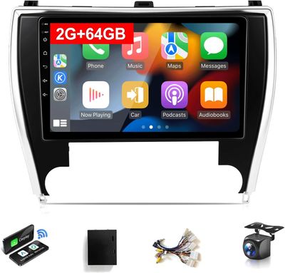 Toyota Camry 2015-2017 Screen 10.1 Inch Stereo CarPlay, Android &amp; Backup Camera