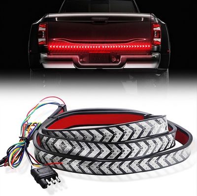 60 Inch LED Tailgate Light Bar Amber Red Brake Turn Signal Lights