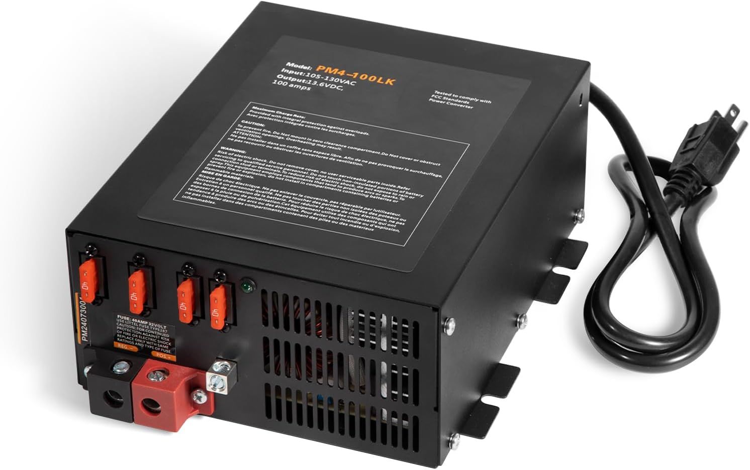 100 Amp RV Power Converter AC to DC Shore Power Converter