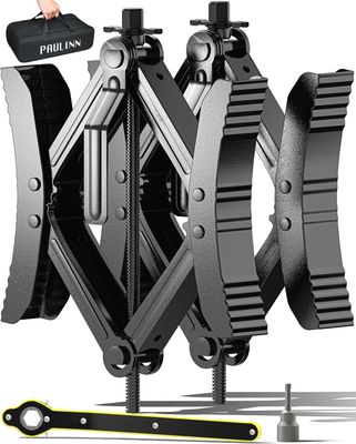 RV Wheel Chocks 2 Pack Heavy Duty X-Shaped Tire Stabilizer