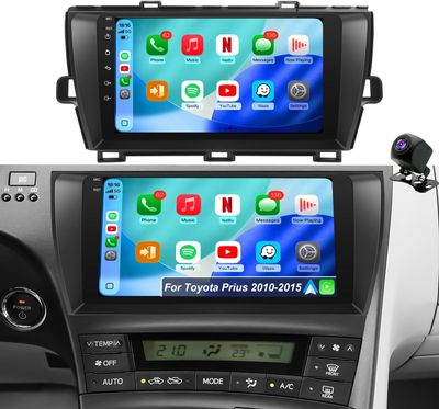 Toyota Prius 2012-2015 Screen 9 Inch Stereo CarPlay, Android &amp; Backup Camera