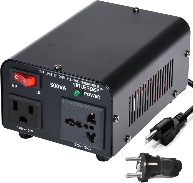 500W Voltage Converter 110V to 220V Step Up Down Transformer 500W Voltage Converter 110V to 220V Step Up Down Transformer