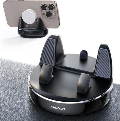 Car Phone Holder 360° Rotatable Dashboard Mount with Non-Slip Silicone