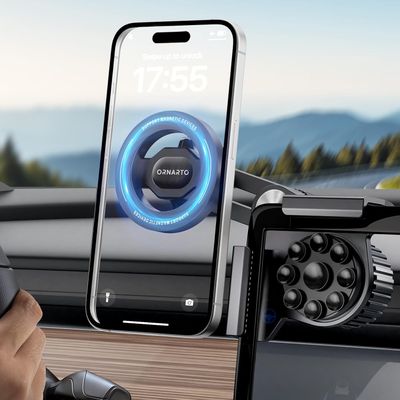 Tesla Model 3/Y/Cybertruck Magnetic Phone Holder Mount 360° Rotatable