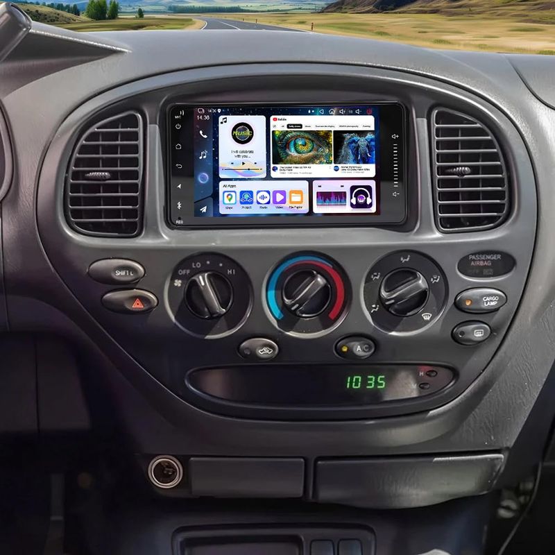 Toyota Tundra 2001-2004 Car Stereo with CarPlay, Android &amp; Backup Camera