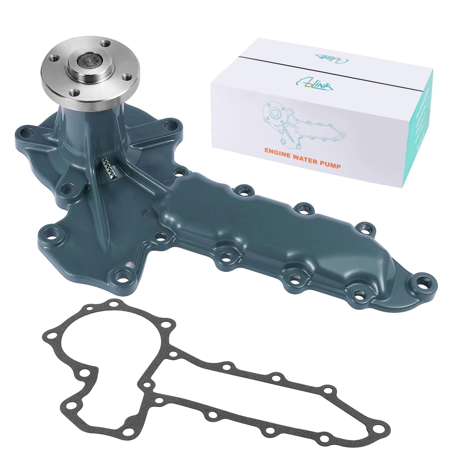 Water Pump for Kubota V2003 V2203 V2403, Bobcat S175 S185 S150