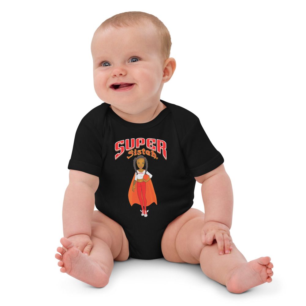 Super Sistah Organic Cotton Baby Bodysuit