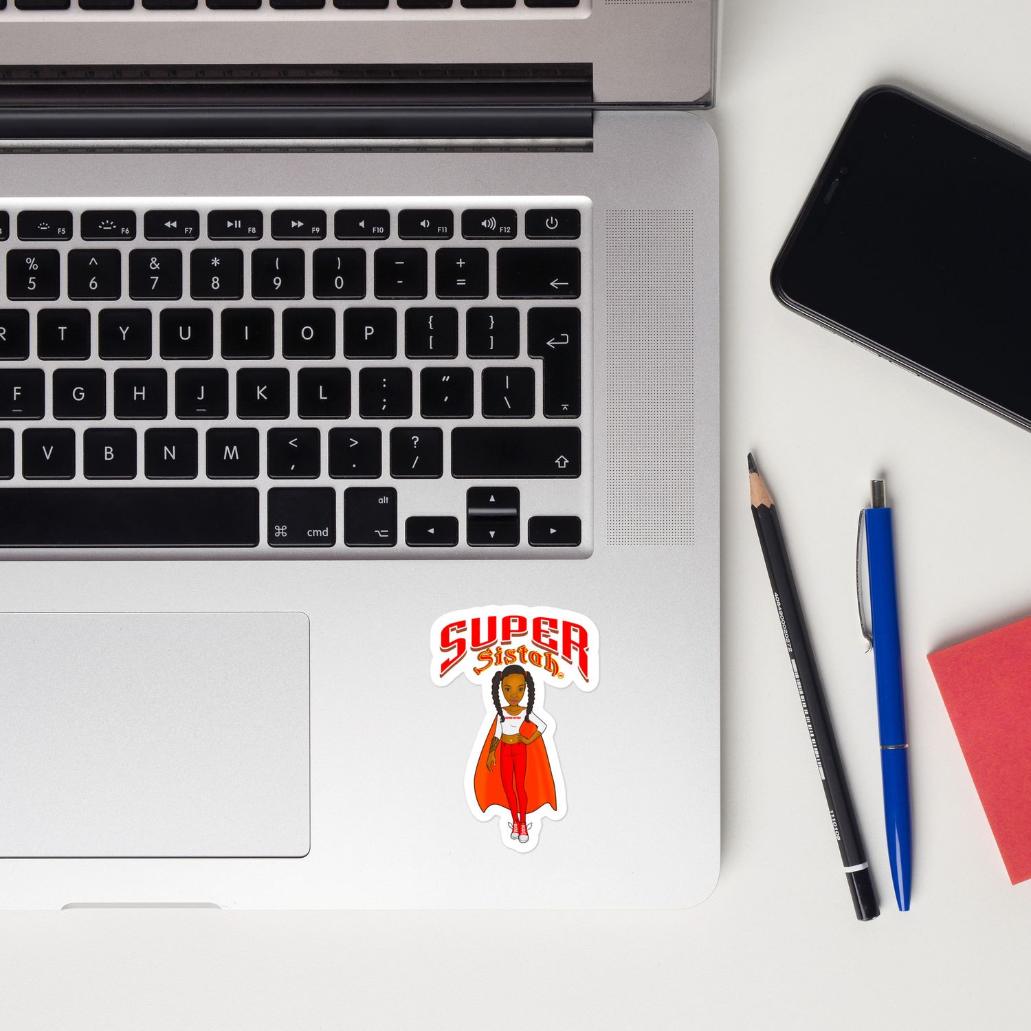 Bubble-free stickers Super Sistah