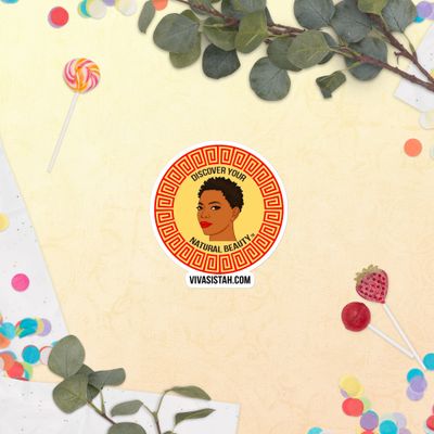 Bubble-free stickers Afrika Natural Beauty Orange