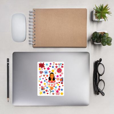 Bubble-free stickers Lisa Love Yourself First