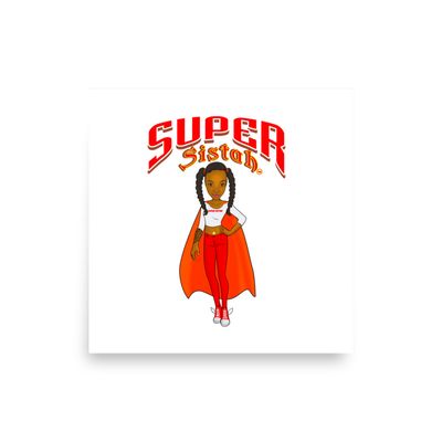 Poster Super Sistah logo