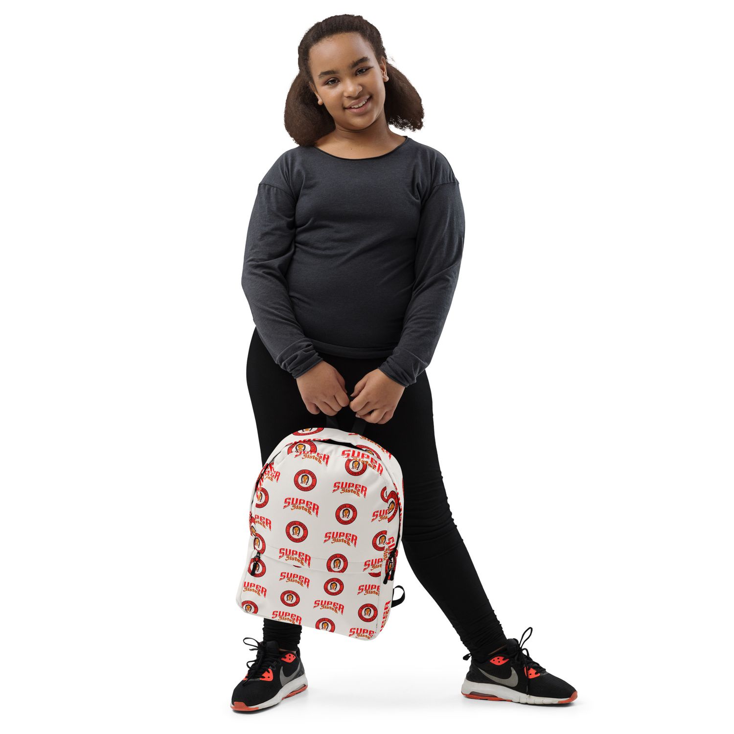 Backpack Super Sistah logo