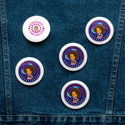 Set of pin buttons Future Presidential candidate
