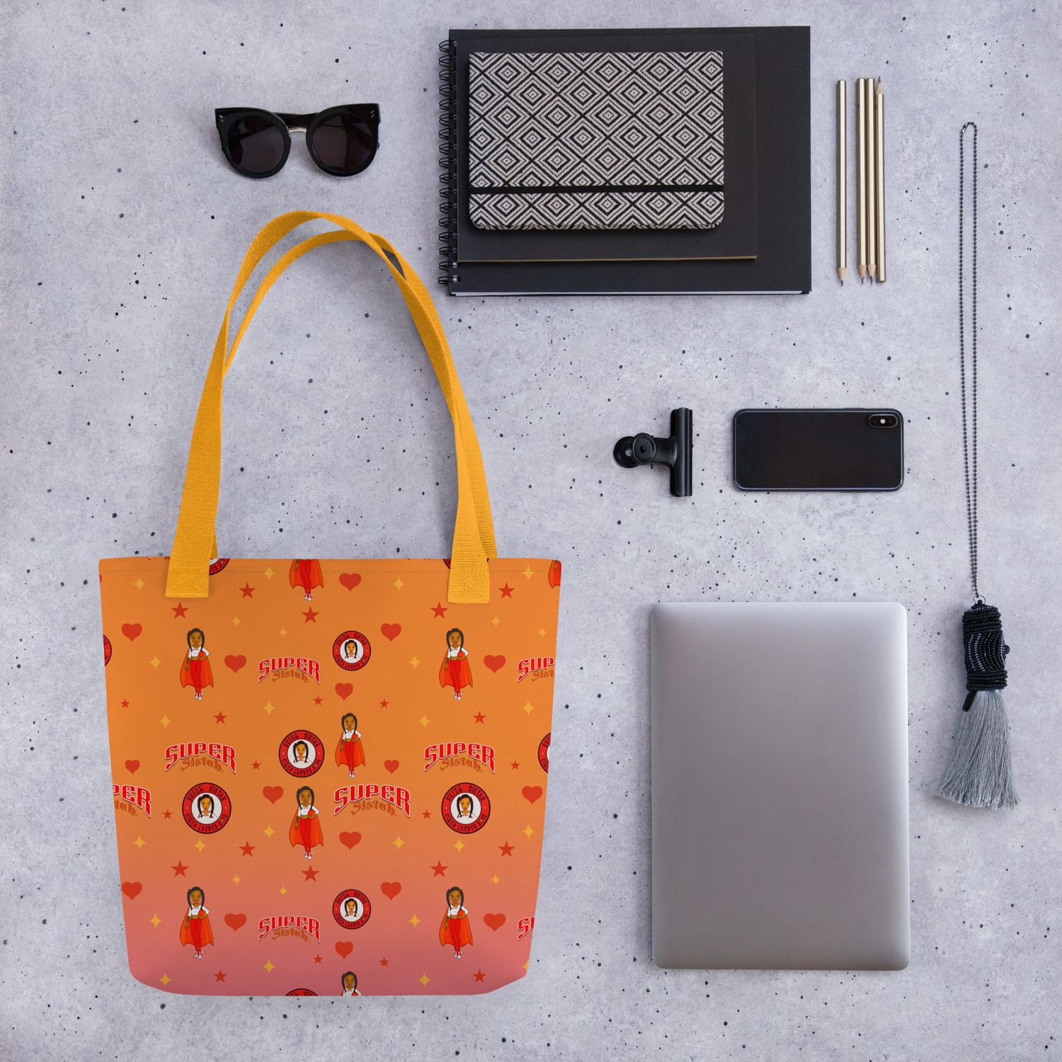 Tote bag Super Sistah mod