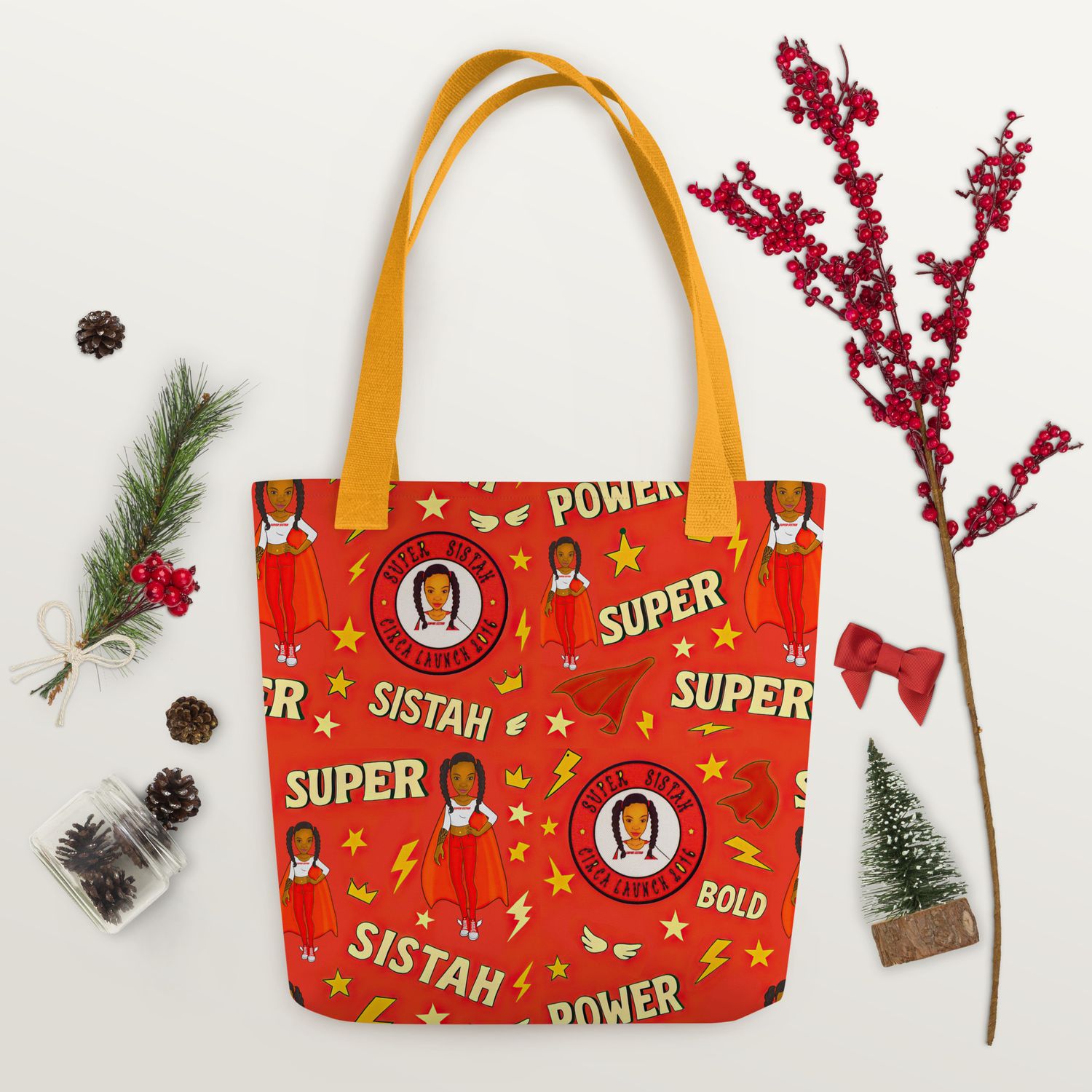 Tote bag Super Sistah Power