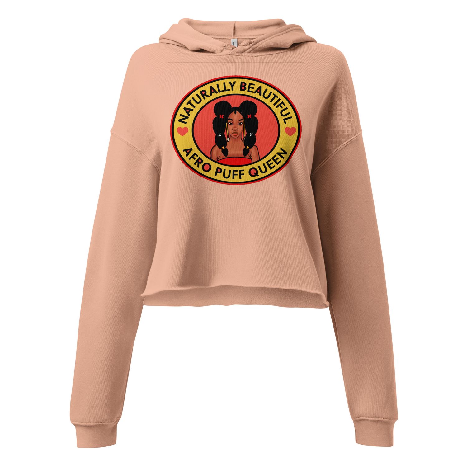 Crop Hoodie Naturally Beautiful