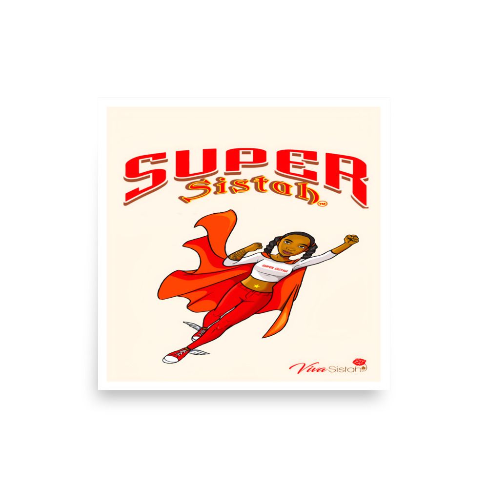 Poster Super Sistah in Flight