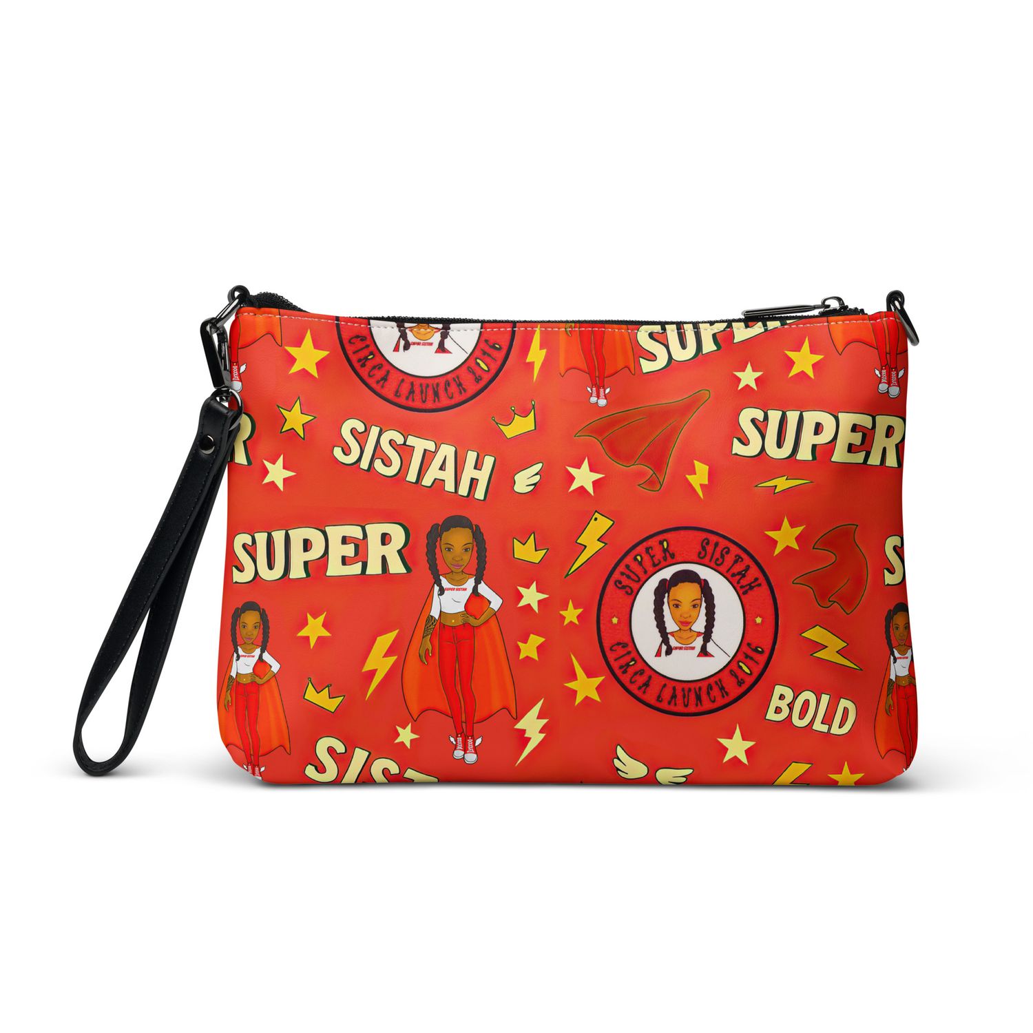 Crossbody bag Super Sistah AOP Power