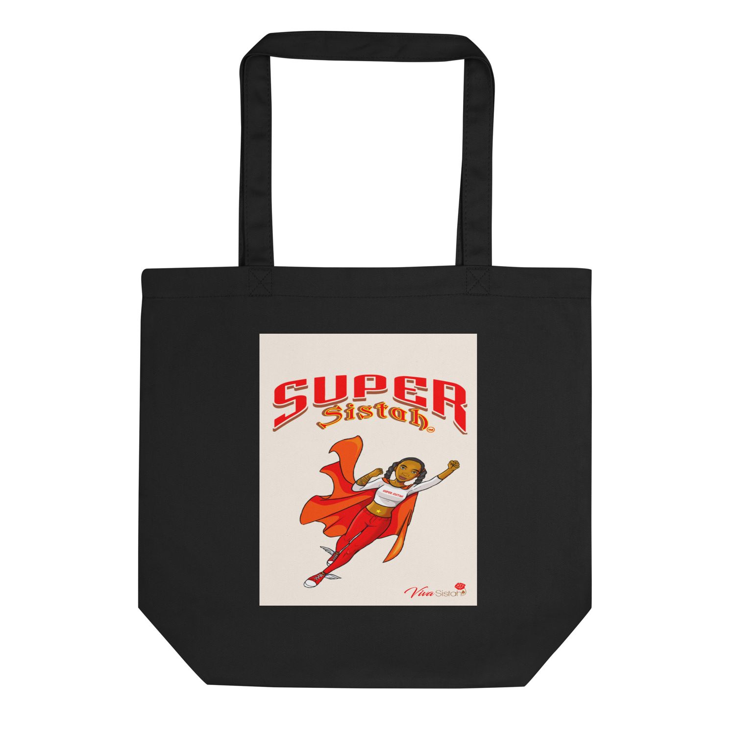 Eco Tote Bag Super Sistah Flying