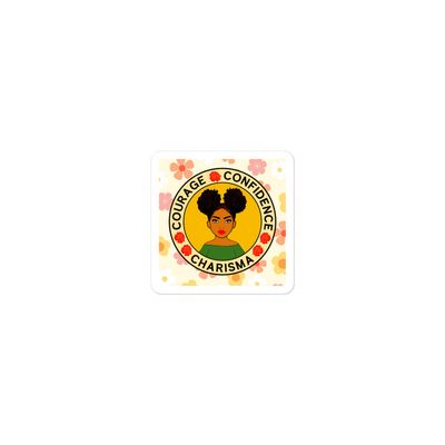 Bubble-free stickers Daysha 3cs flowers