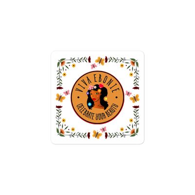 Bubble-free stickers Jade Flowers VE CYB brown