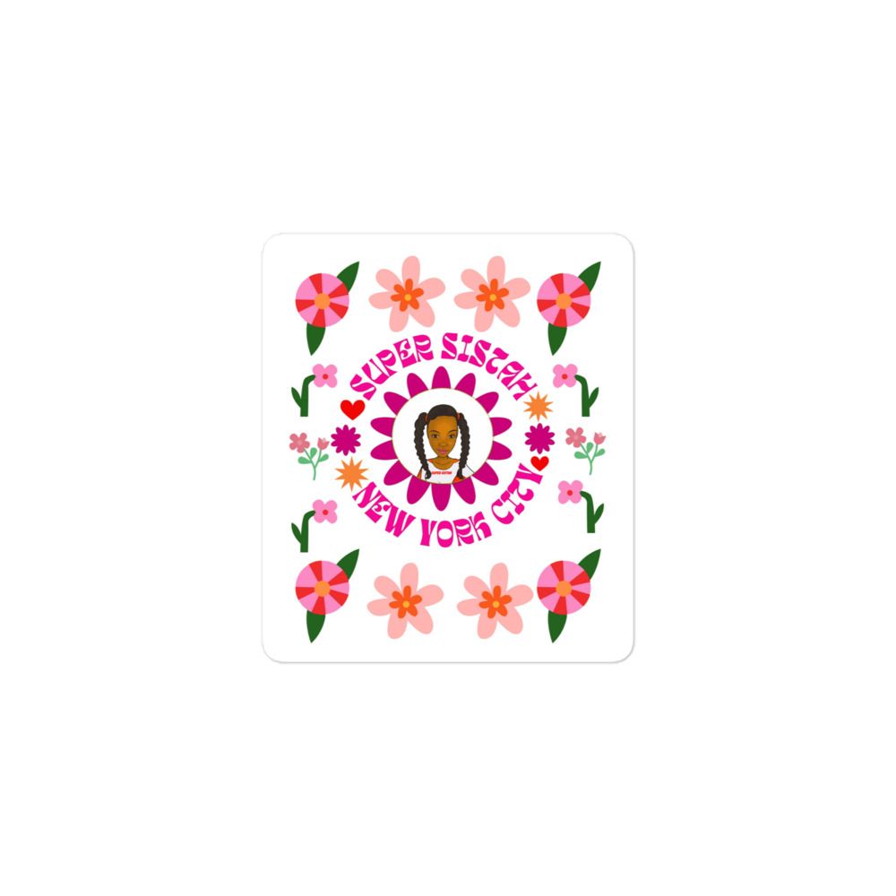 Bubble-free stickers Super Sistah Candy