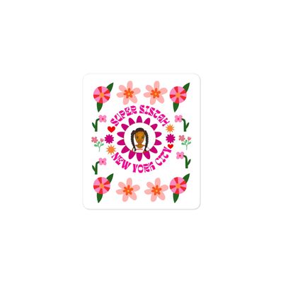 Bubble-free stickers Super Sistah Candy