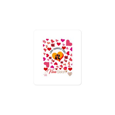 Bubble-free stickers Jade Flowers hearts