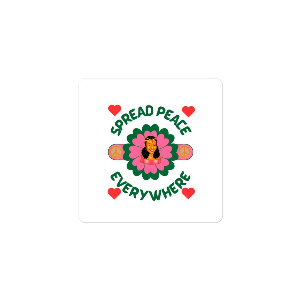 Bubble-free stickers Lisa Spread Peace