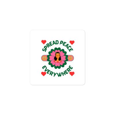 Bubble-free stickers Lisa Spread Peace
