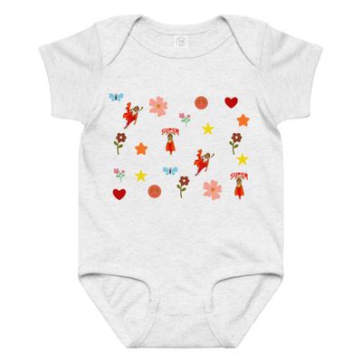 Baby jersey bodysuit Super Sistah gang starr