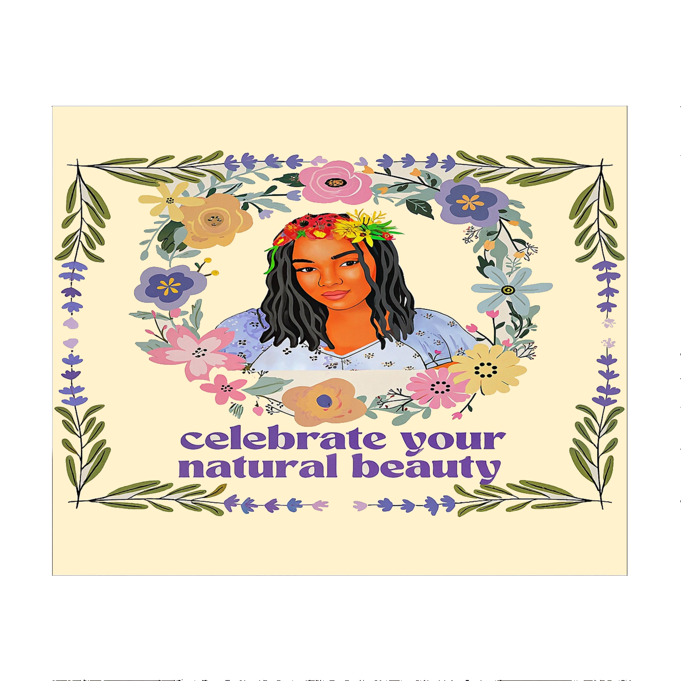 Mouse pad - Celebrate Your Beauty Dread