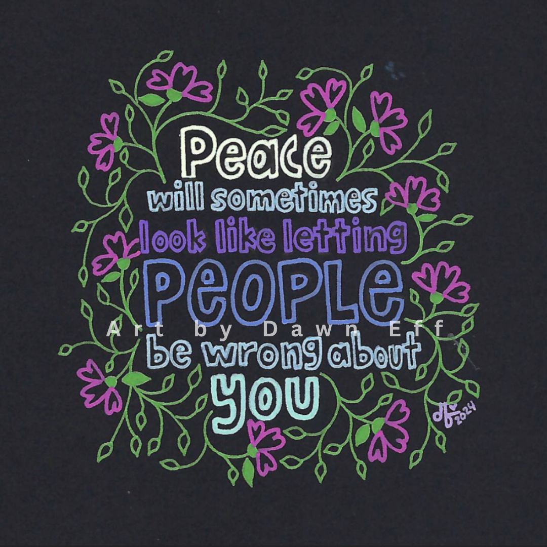 Peace Will Sometimes