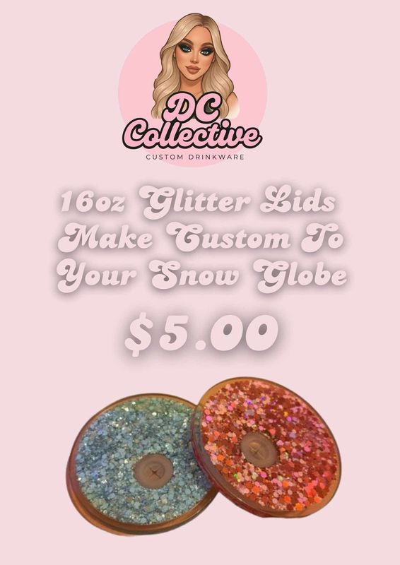 Glitter Lid Add On
