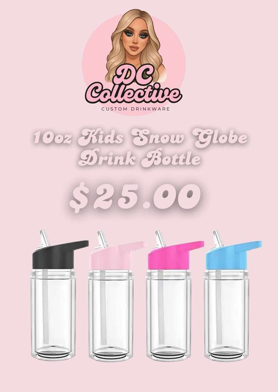 Kids Snowglobe Drinkbottle