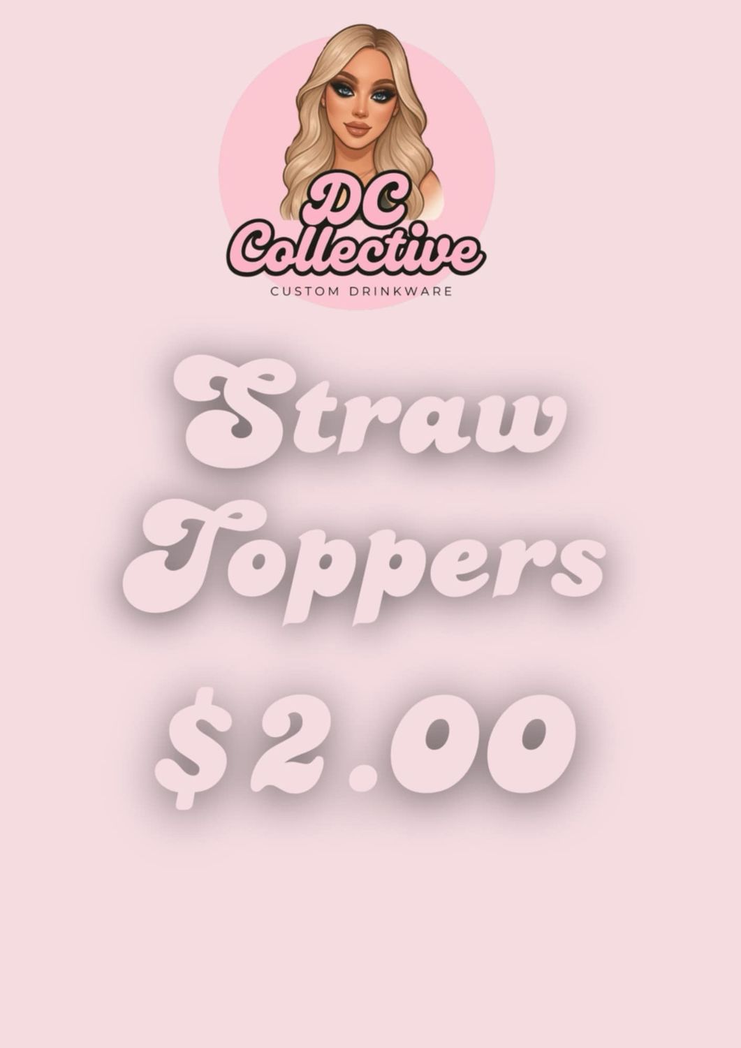 Straw Topper