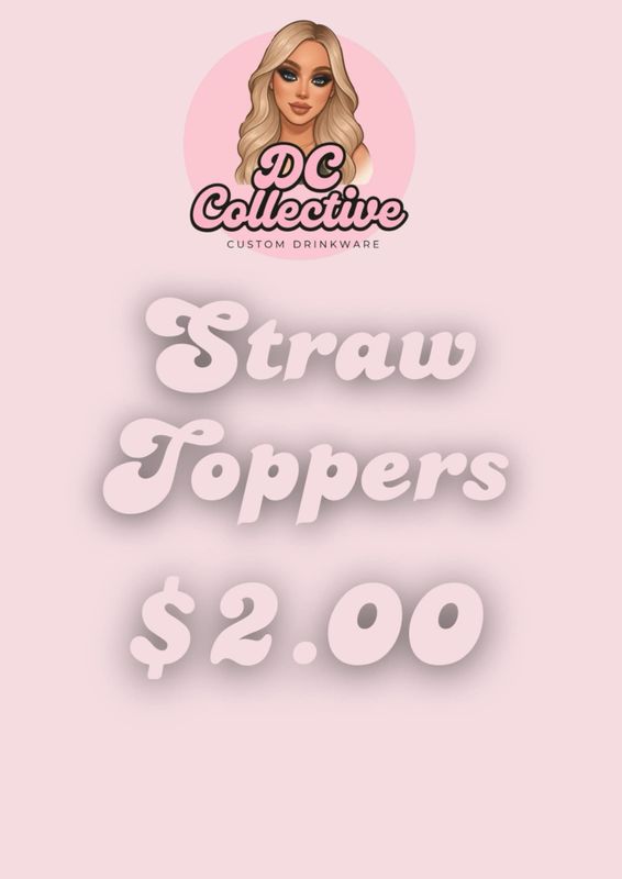 Straw Topper