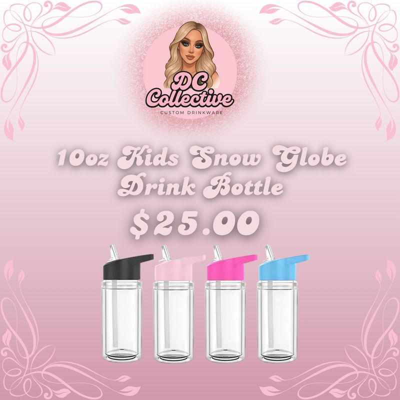 Kids Snowglobe Drinkbottle