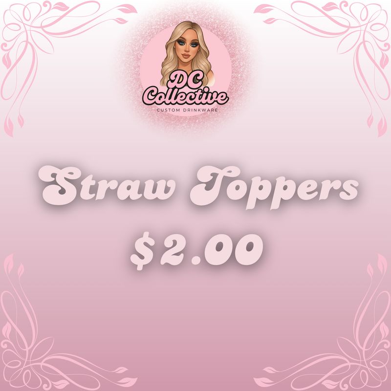 Straw Topper