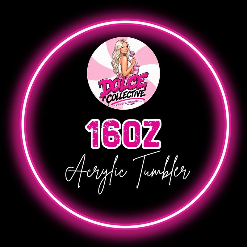 16oz Acrylic Tumbler
