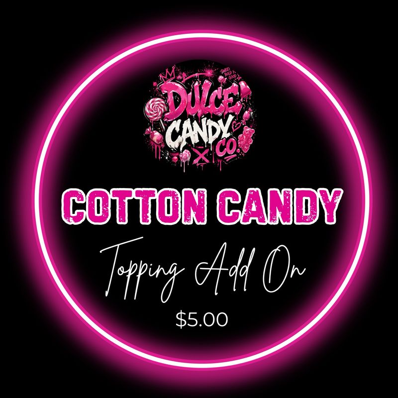Cotton Candy Topping Add On