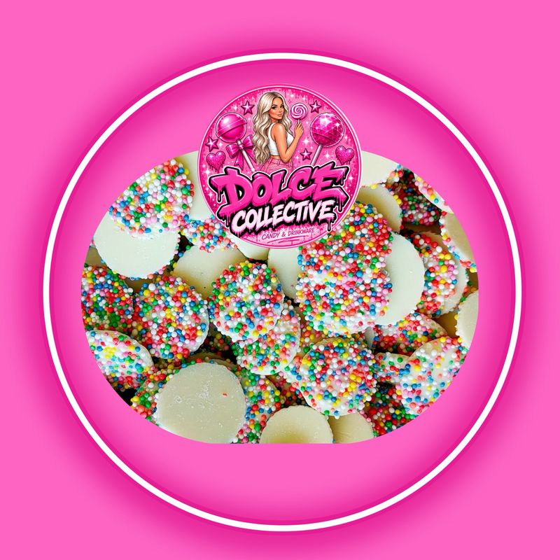 White Chocolate Freckles 100g