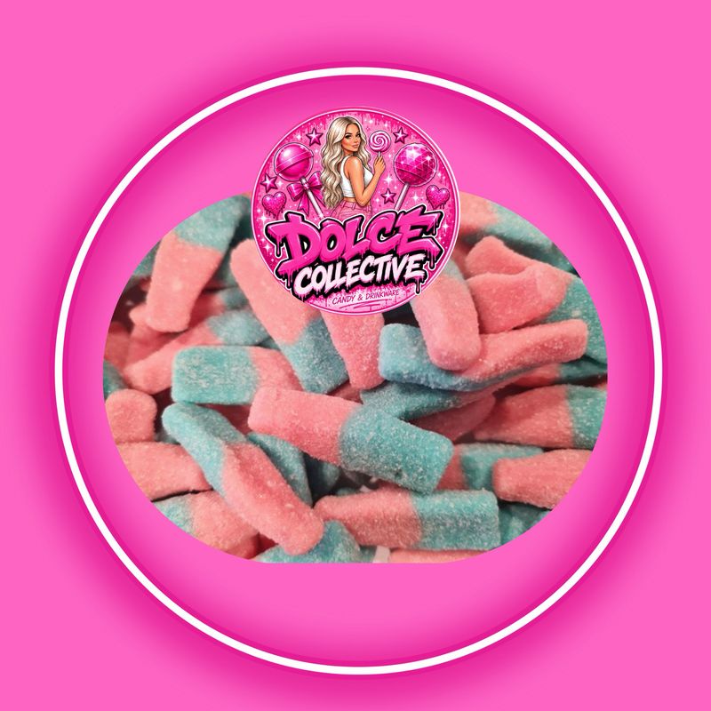 Sour Bubblegum Bottles 100g