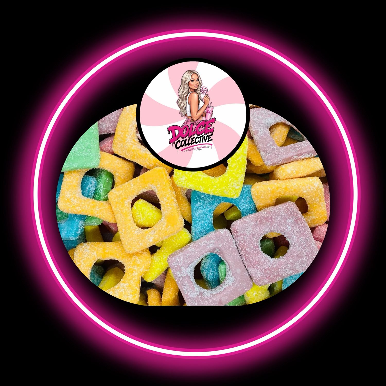 Sour Squares 100g