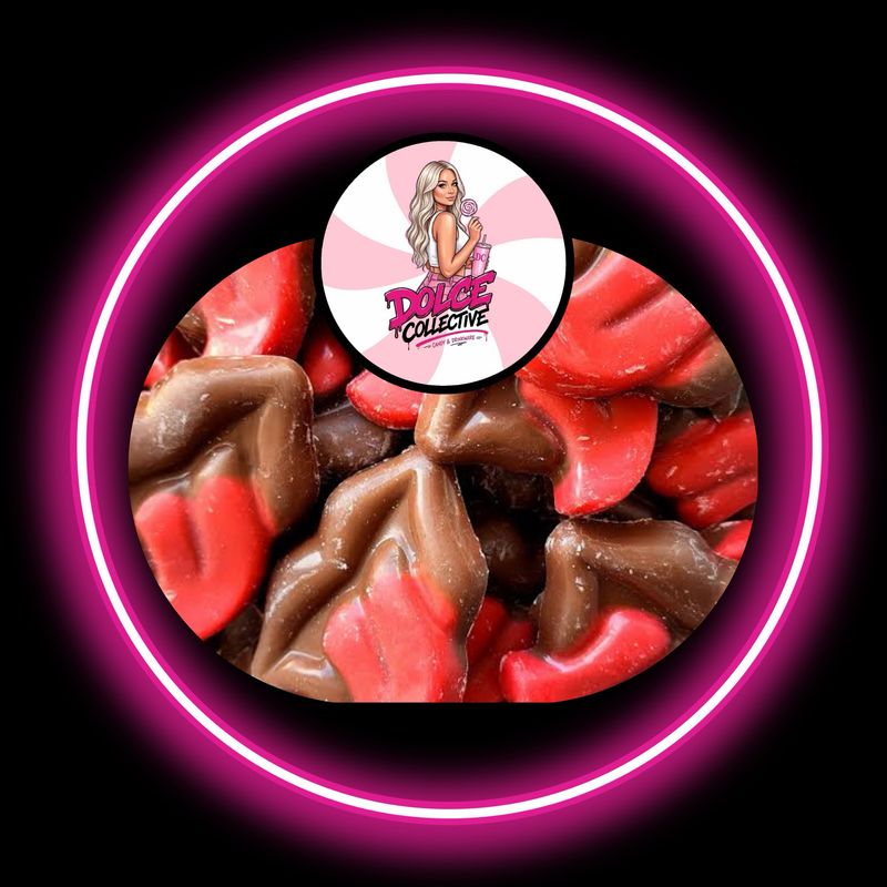 Strawberry Chocolate Lips 100g