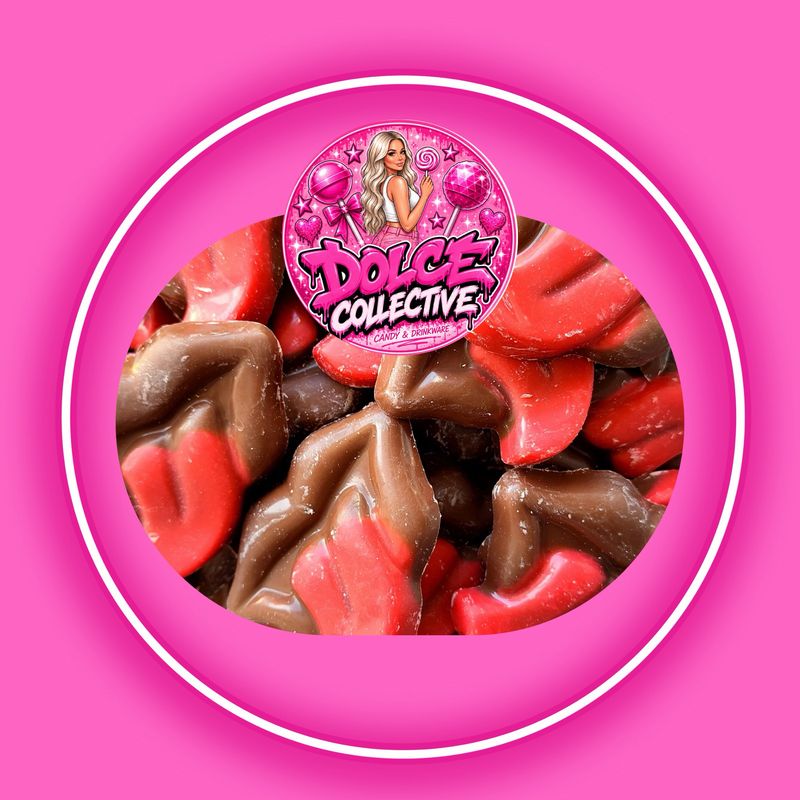 Strawberry Chocolate Lips 100g