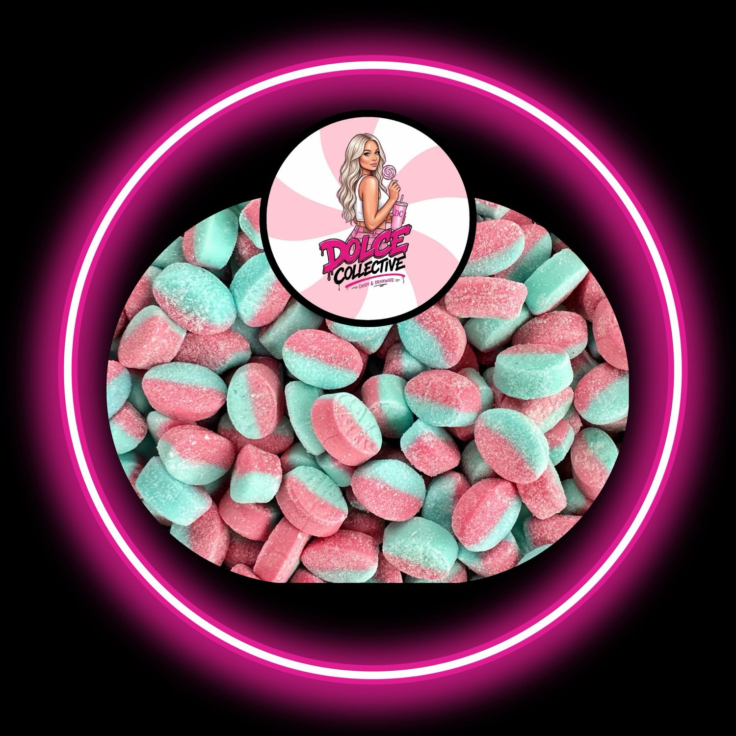BUBS Sour Forest Berries Mini Ovals 100g