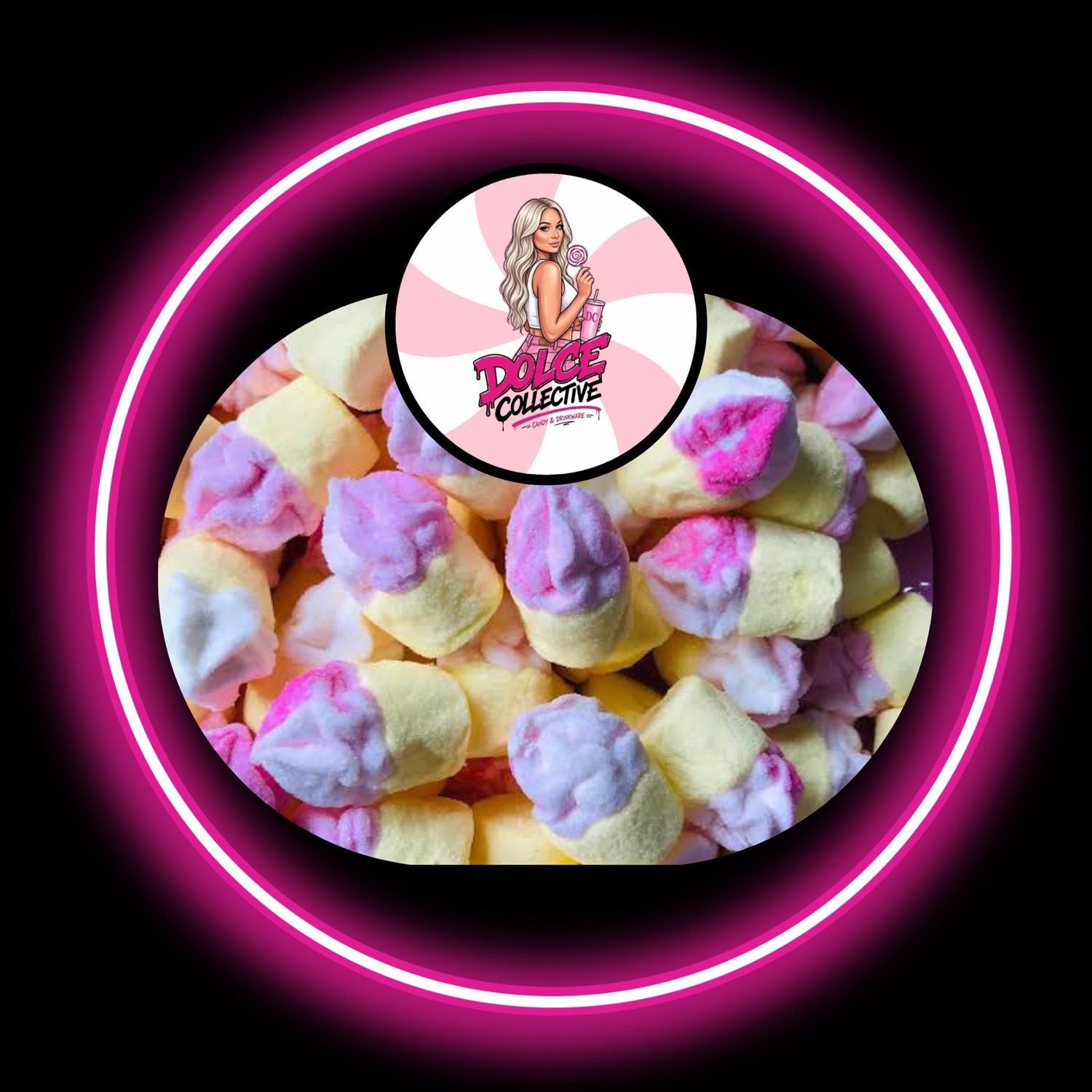 UK Marshmallow Cupcakes 100g